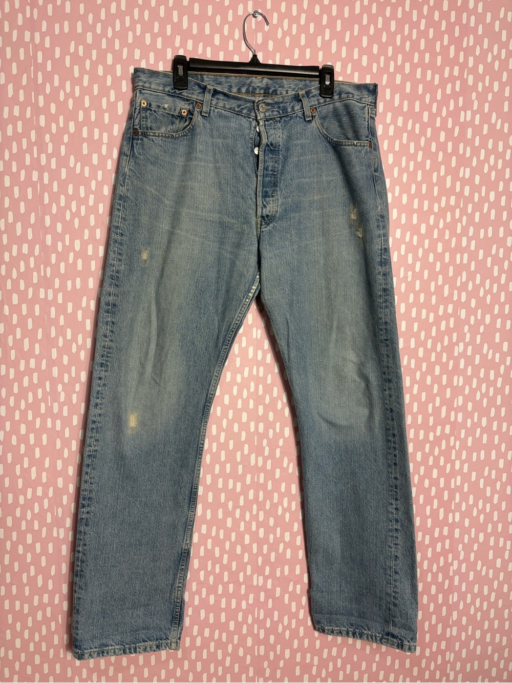 Levi's Men's 501 Vintage 2007 Button Fly Made In Spain 36x32 Jeans